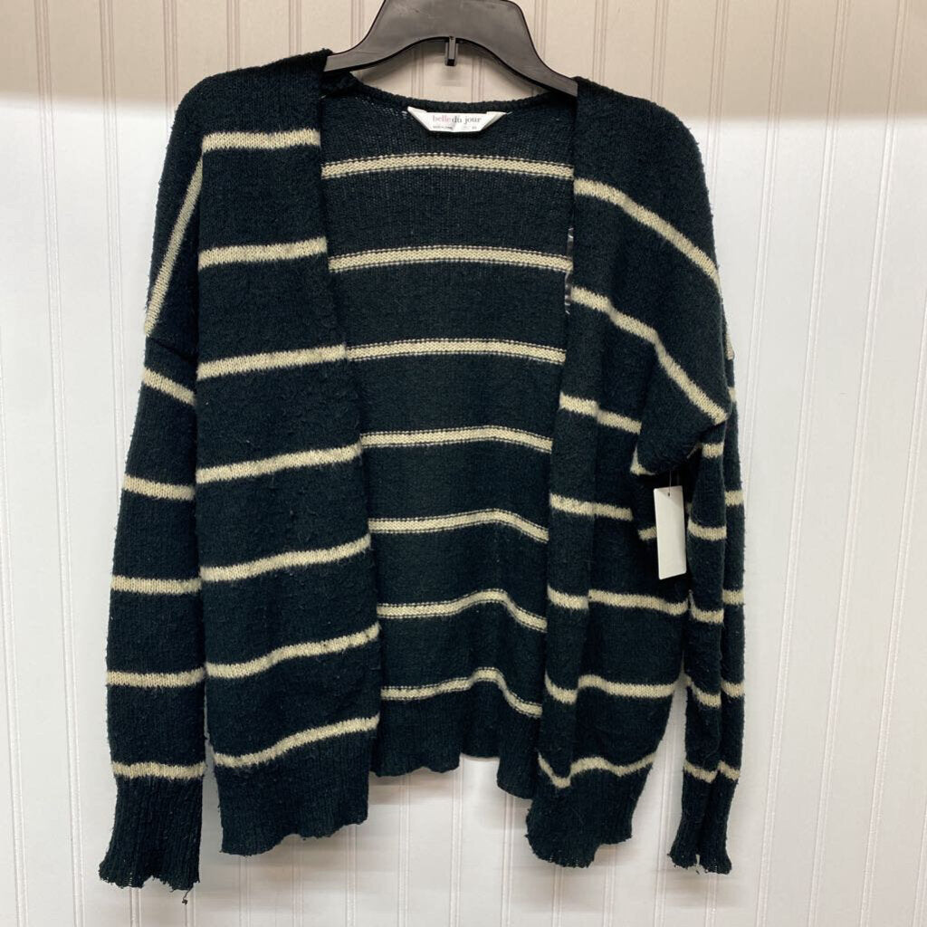 STRIPPED CARDIGAN