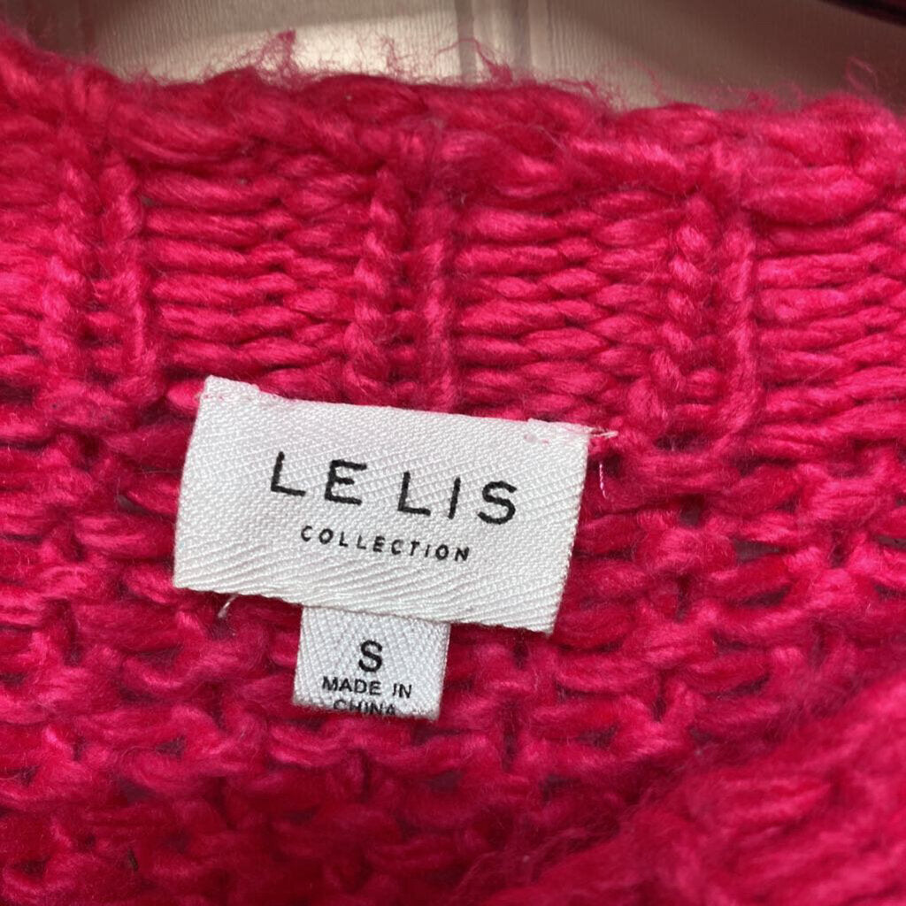 PINK CROCHET SWEATER