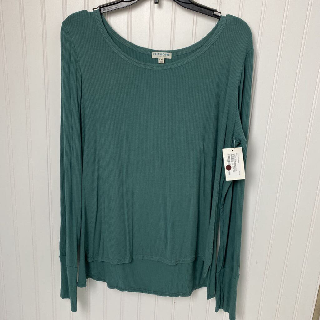 LONG SLEEVE KNIT TOP