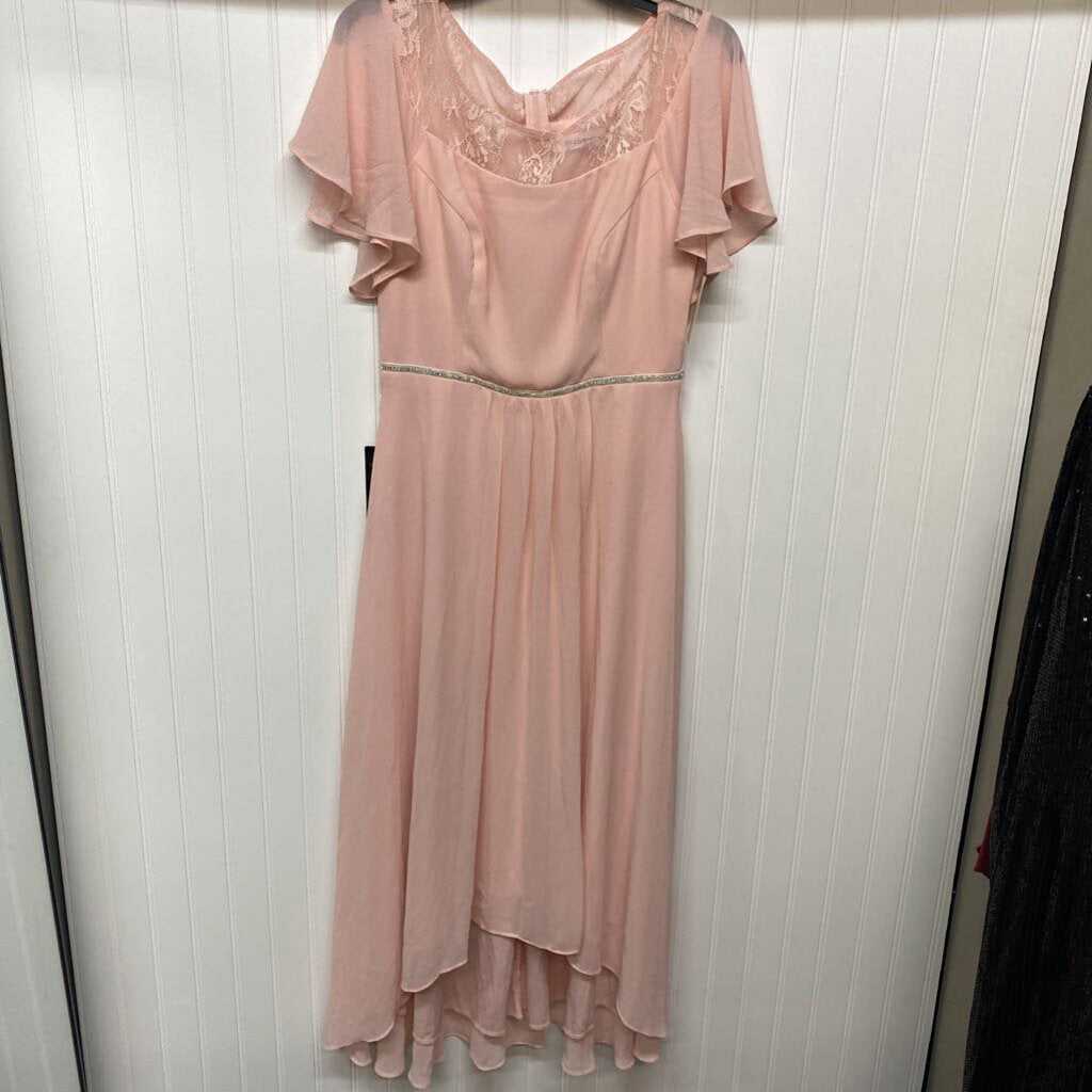 LONG LGT PINK DRESS