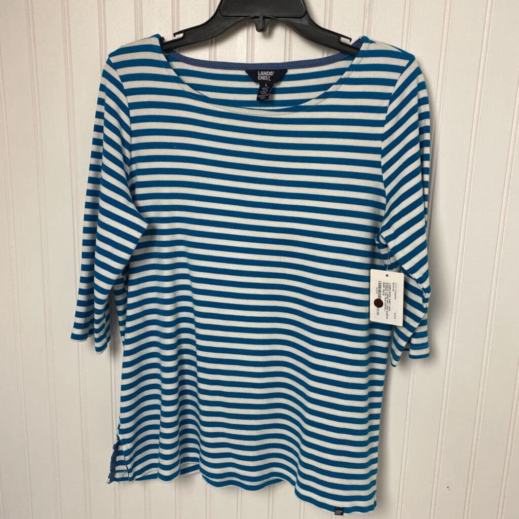 LONG SLEEVE STRIPED TEE