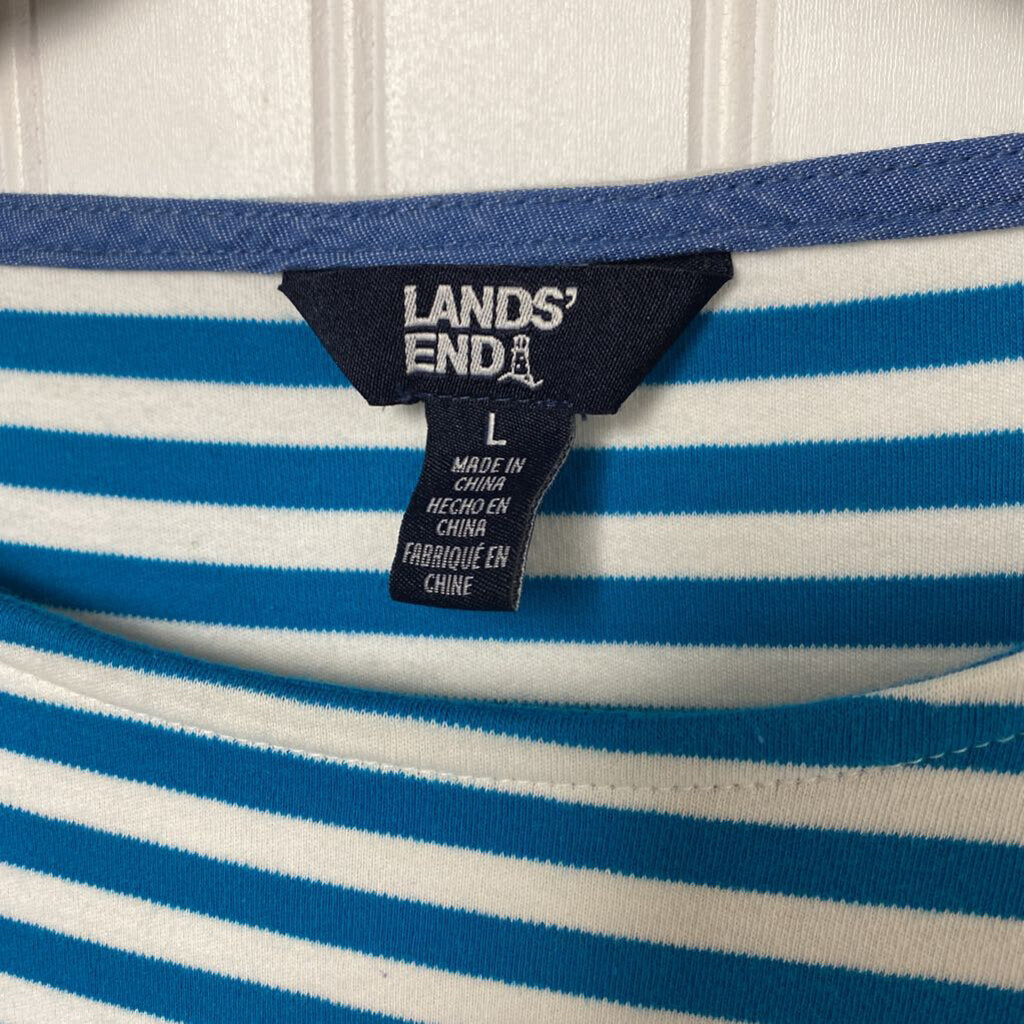LONG SLEEVE STRIPED TEE