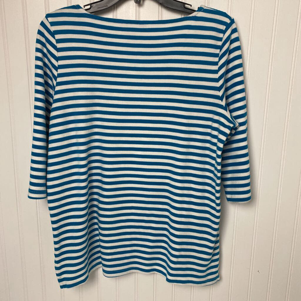 LONG SLEEVE STRIPED TEE