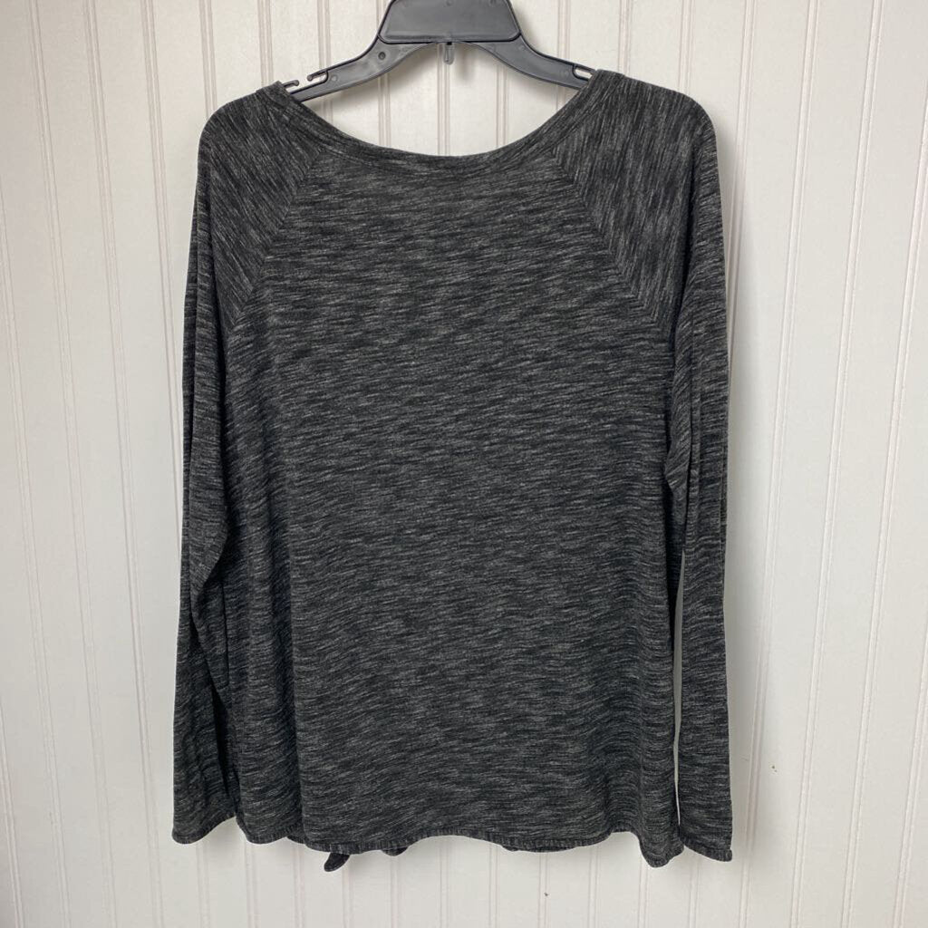 LONG SLEEVE KNIT TOP