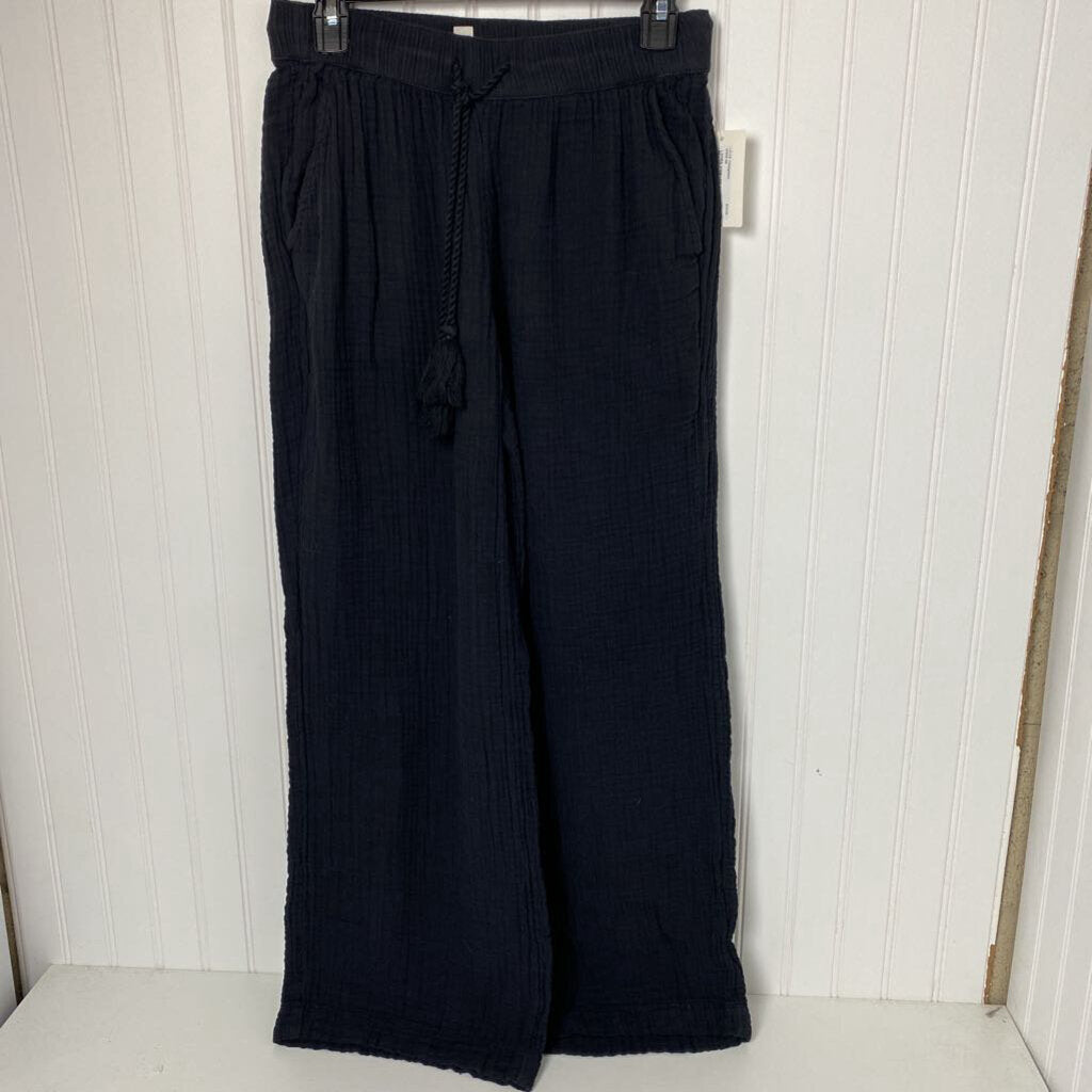 ELASTIC DRAWSTRING WIDE LEG PANT