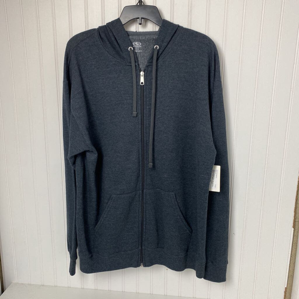 FULL ZIP HOODED SWEATSHIRT