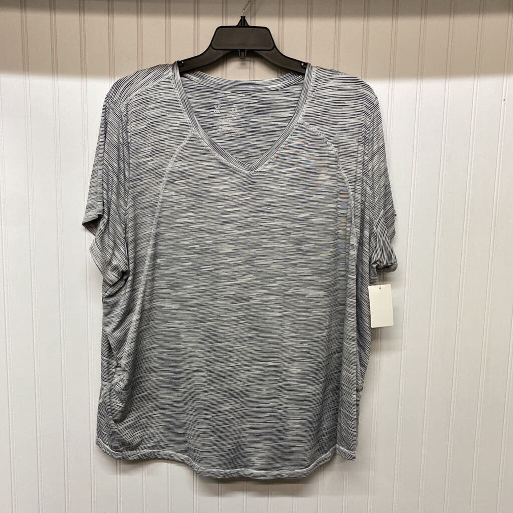 STRIPPED ACTIVE TOP