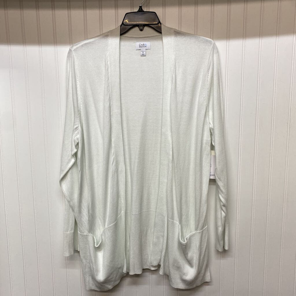 WHITE CARDIGAN