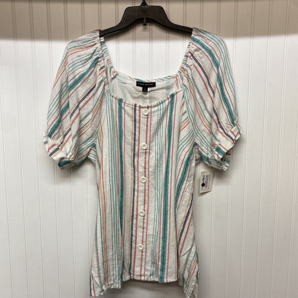 STRIPPED DRESS TOP