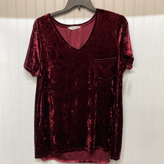 RED VELVET TOP