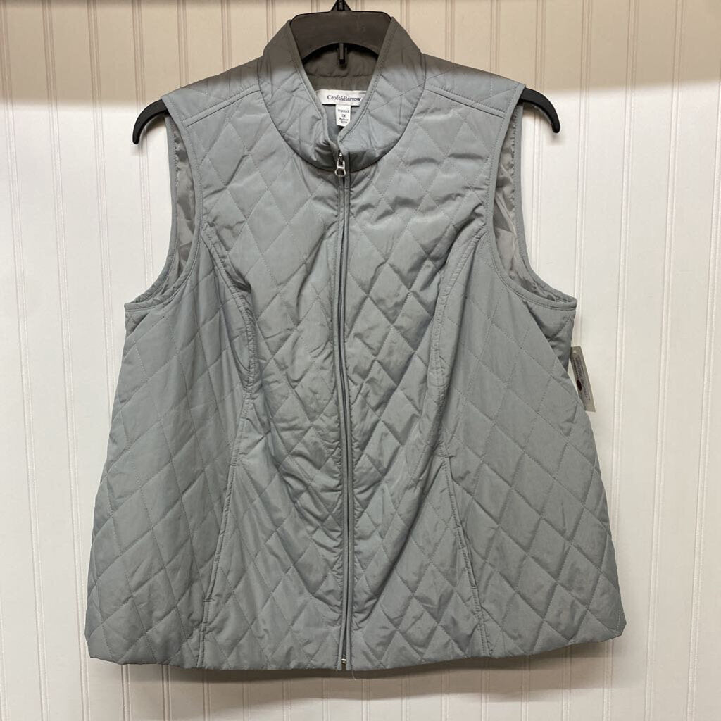 GRAY WINTER VEST