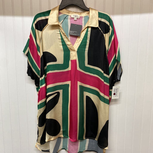 GEOMETRIC DRESS TOP
