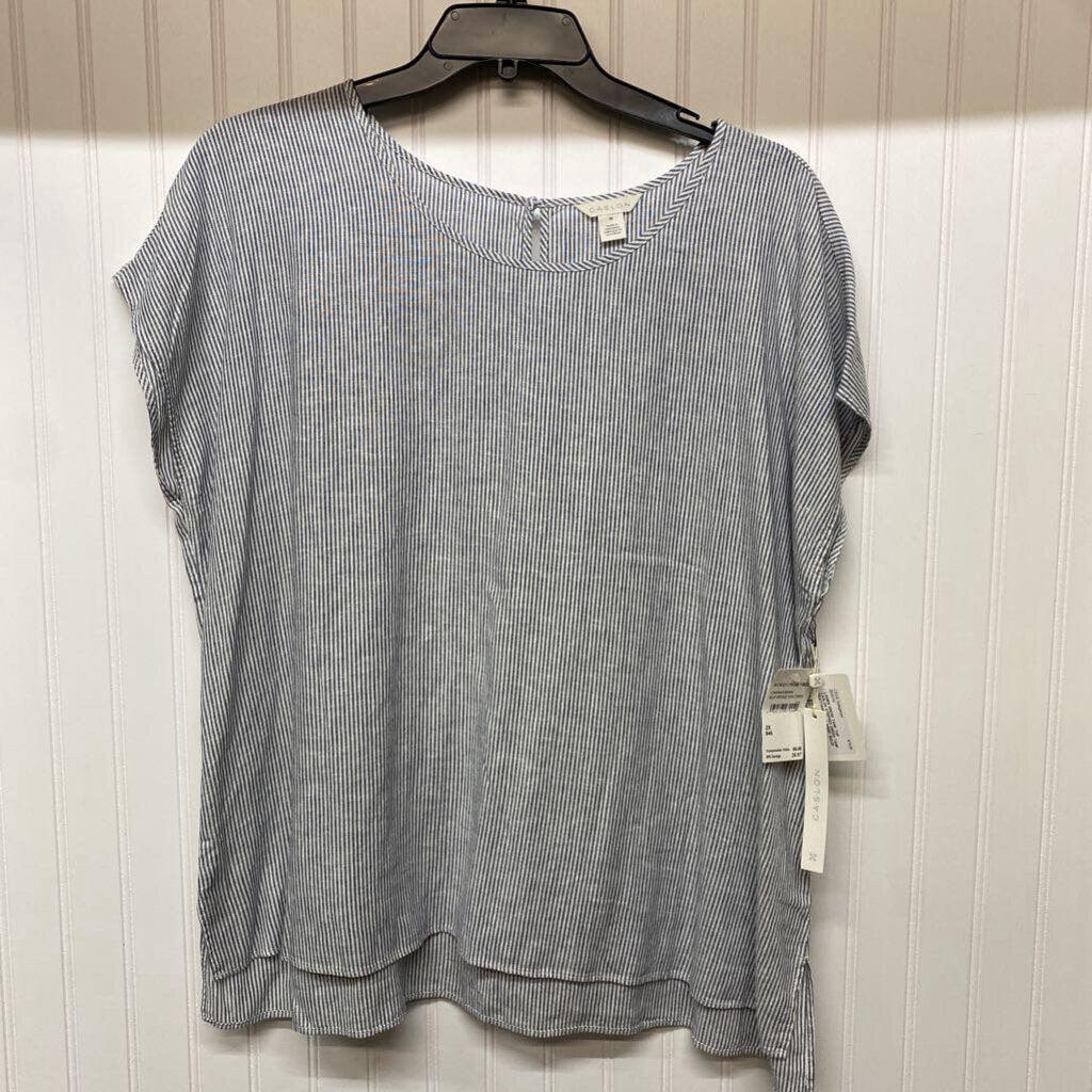 STRIPPED DRESS TANK