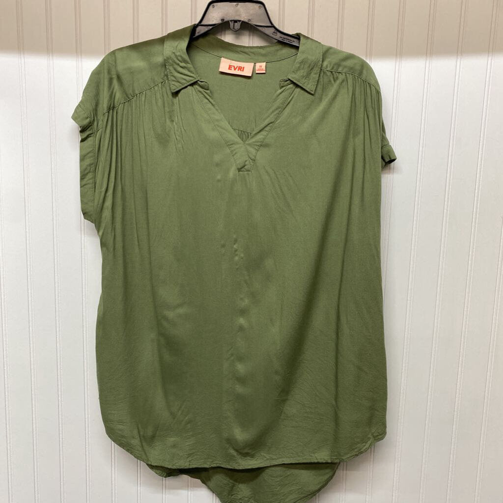 GREEN DRESS TOP