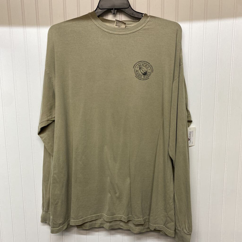 OLIVE GRAPHIC T