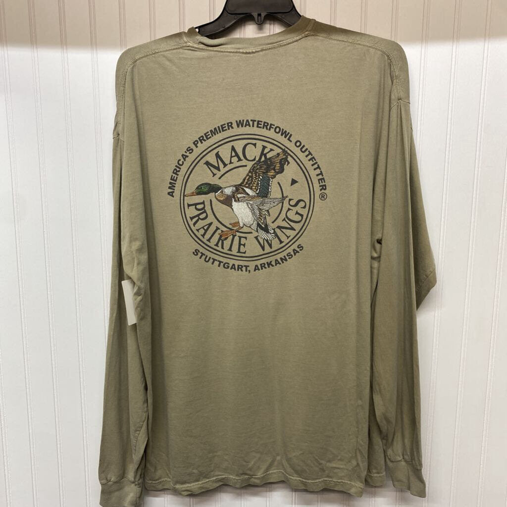 OLIVE GRAPHIC T