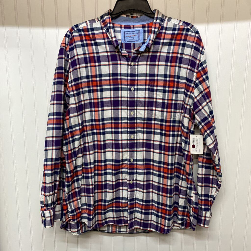 PURPLE PLAID SHIRT