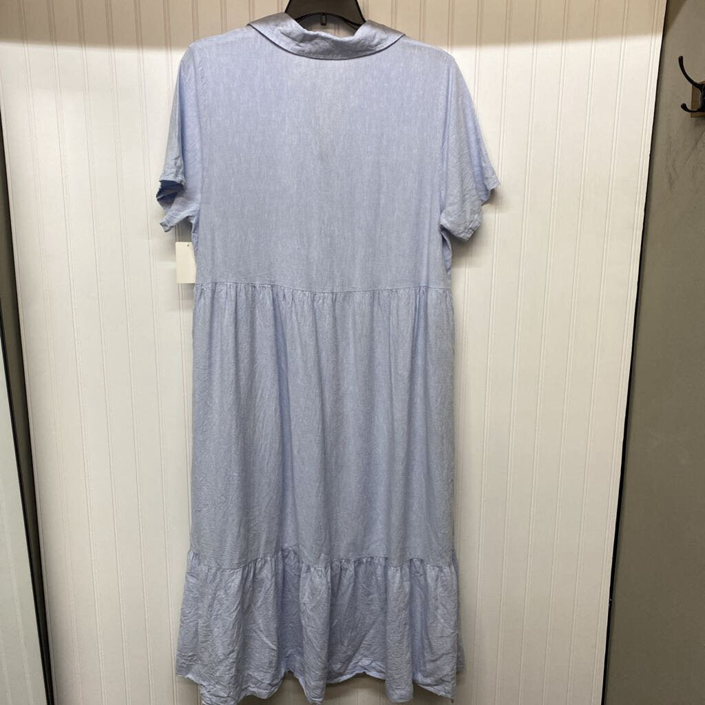 LONG BLUE DRESS