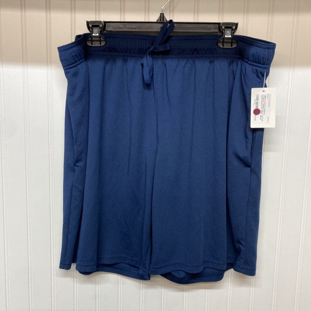 NAVY ACTIVE SHORTS