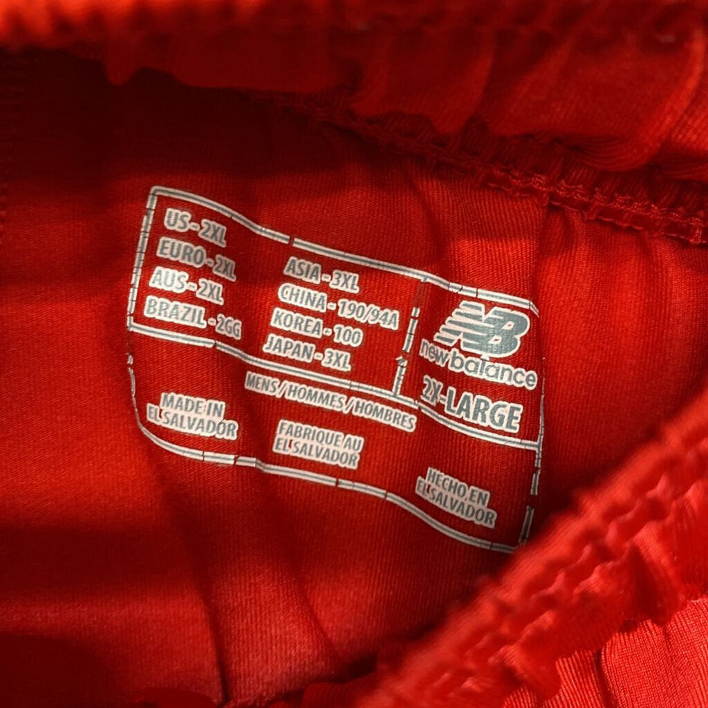 RED ACTIVE SHORTS
