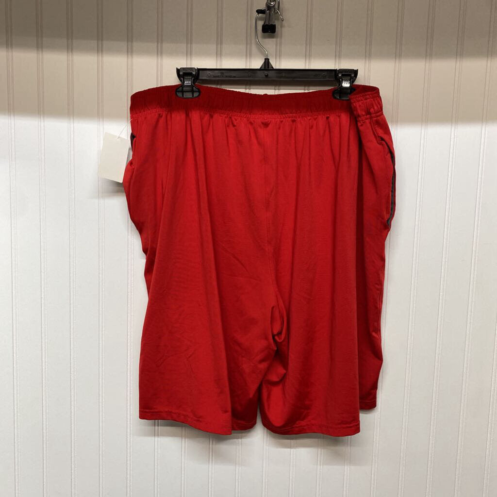 RED ACTIVE SHORTS