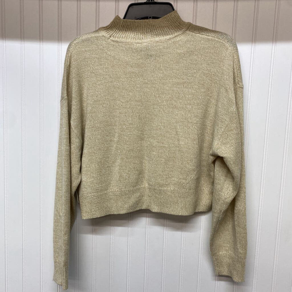 MOCK T NECK SWEATER