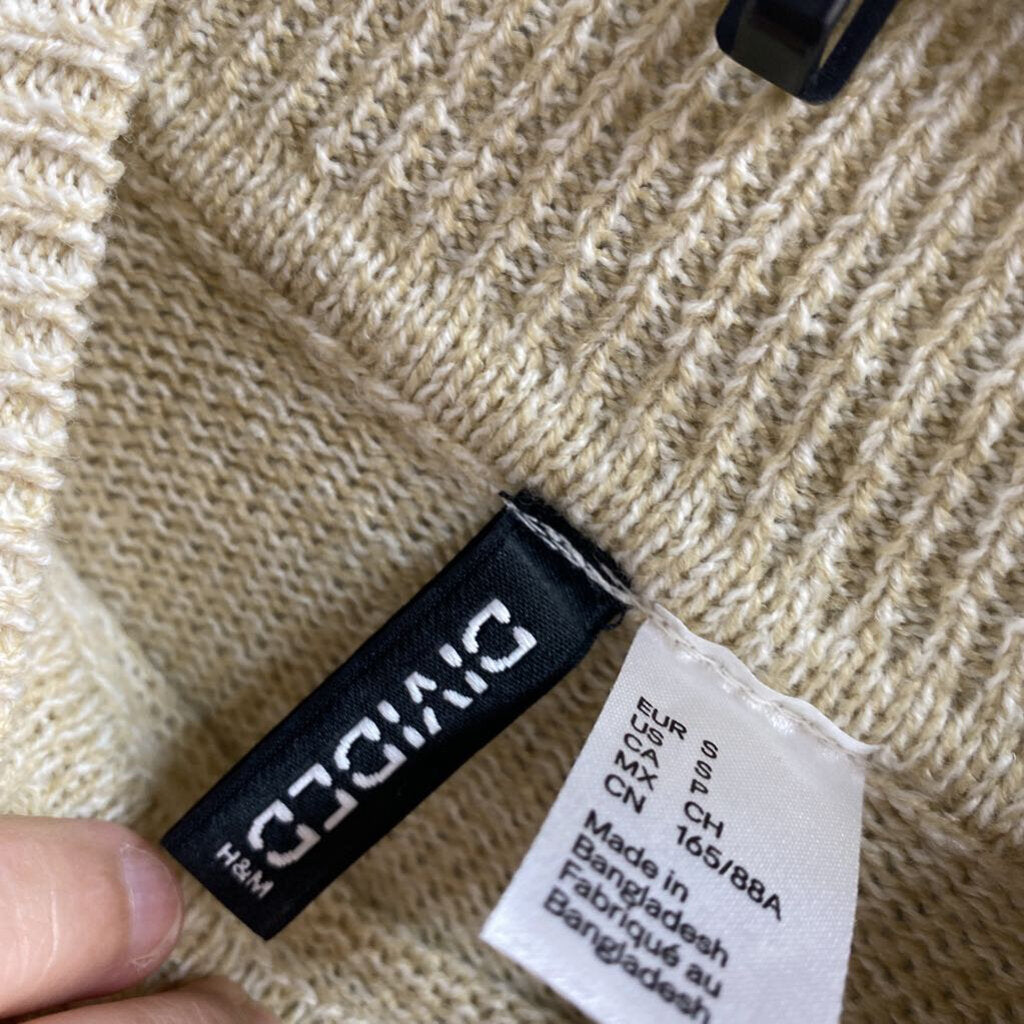 MOCK T NECK SWEATER
