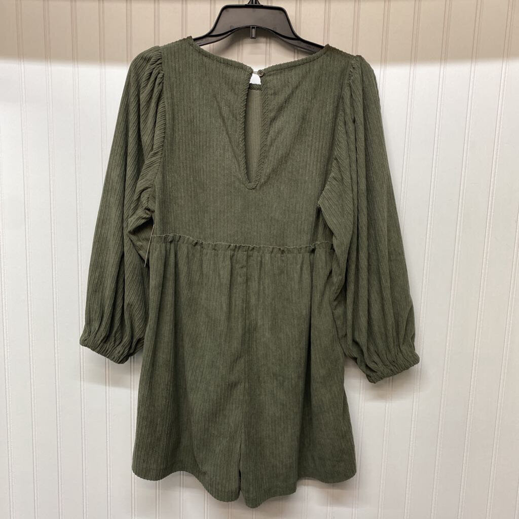 LONG SLEEVED CORDUROY DRESS