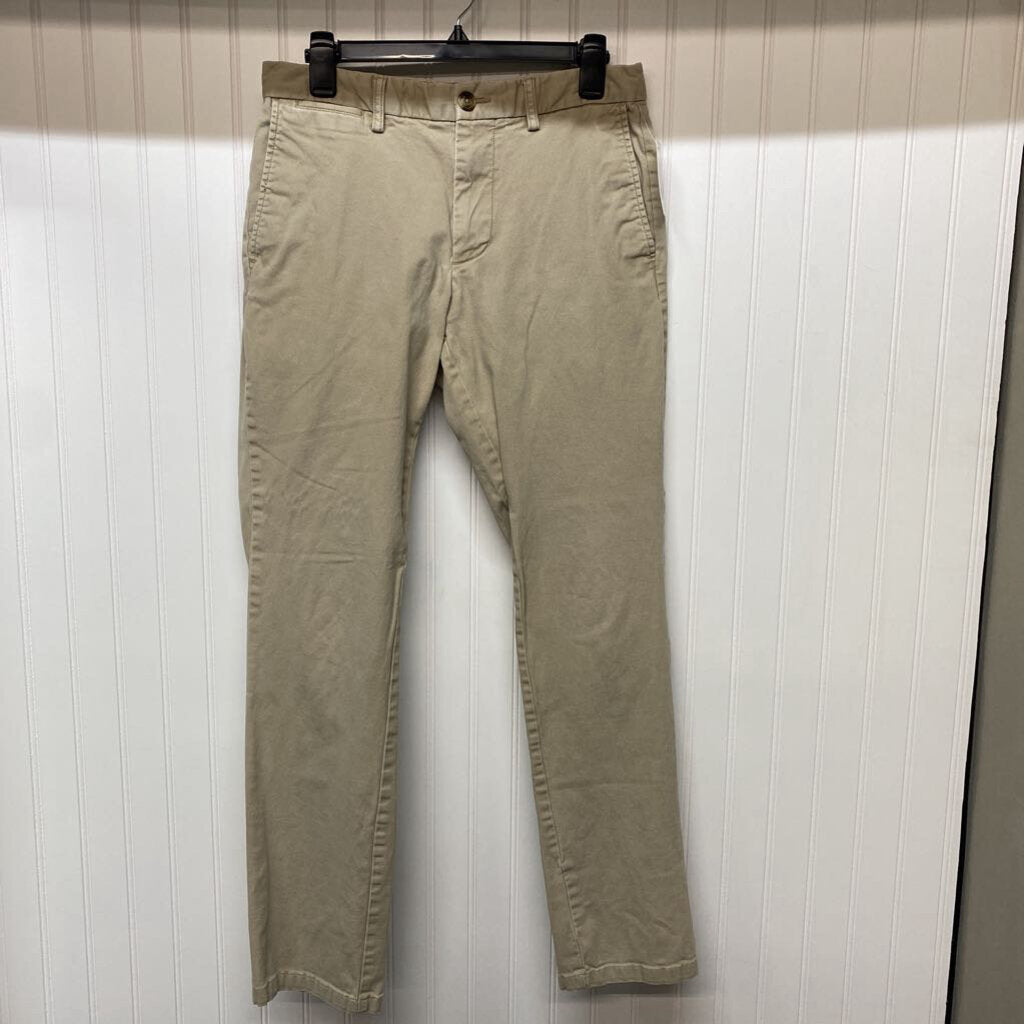 FLAT FRONT KHAKI PANTS