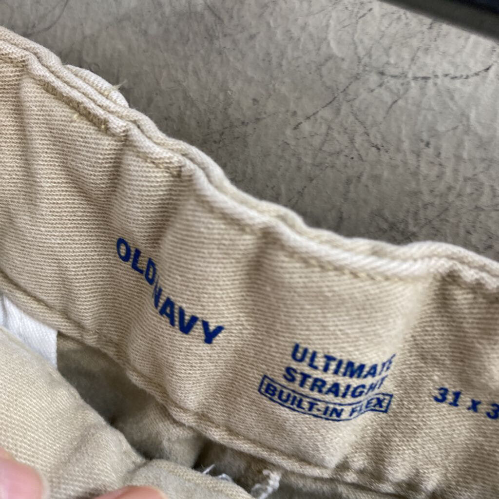 FLAT FRONT KHAKI PANTS