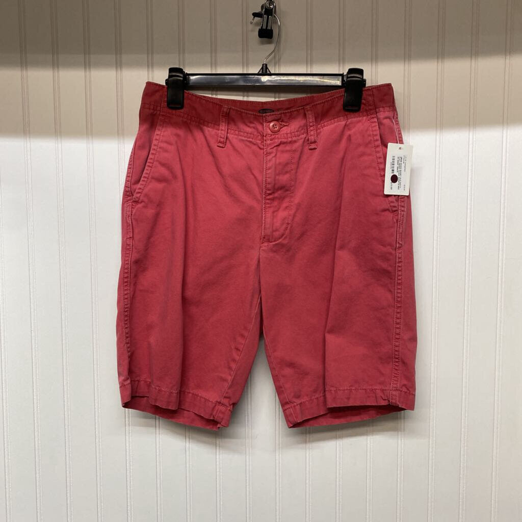 FLAT FRONT KHAKI SHORTS