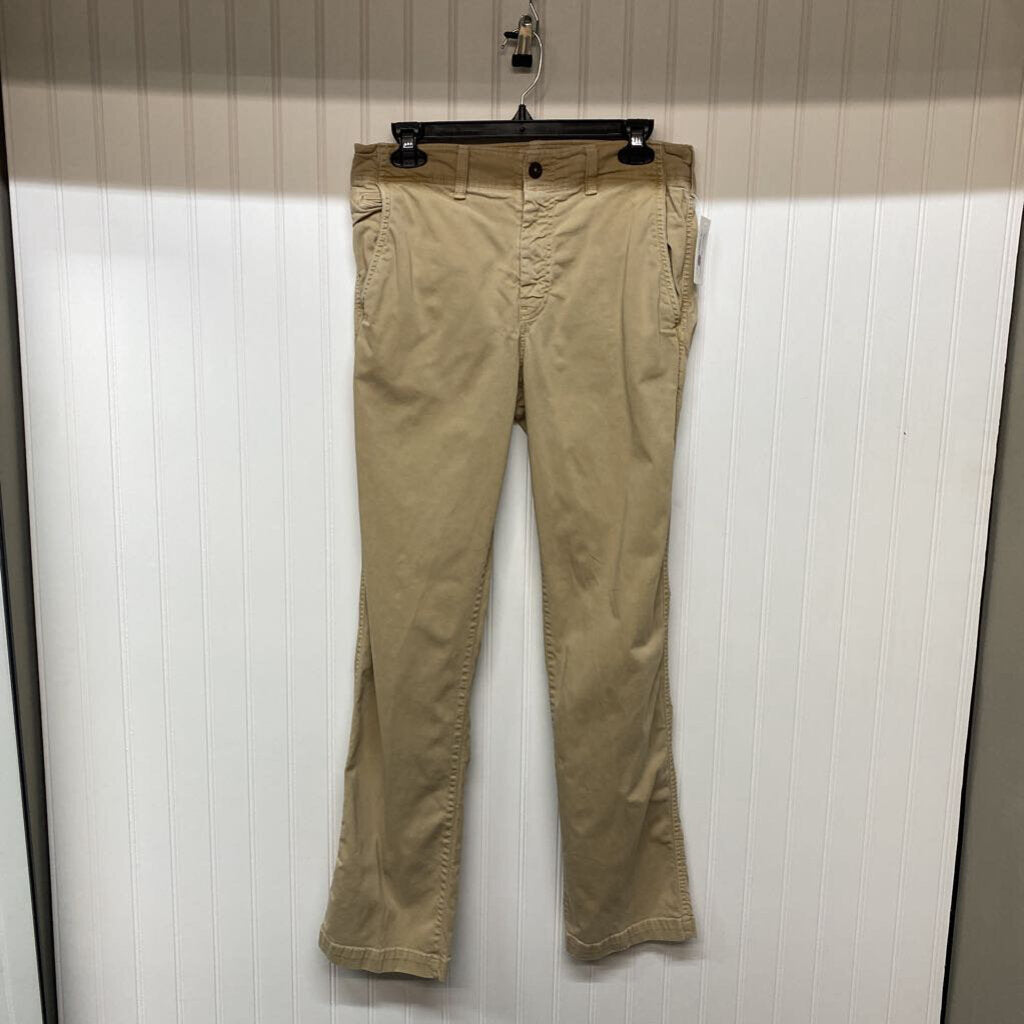 FLAT FRONT KHAKI PANTS