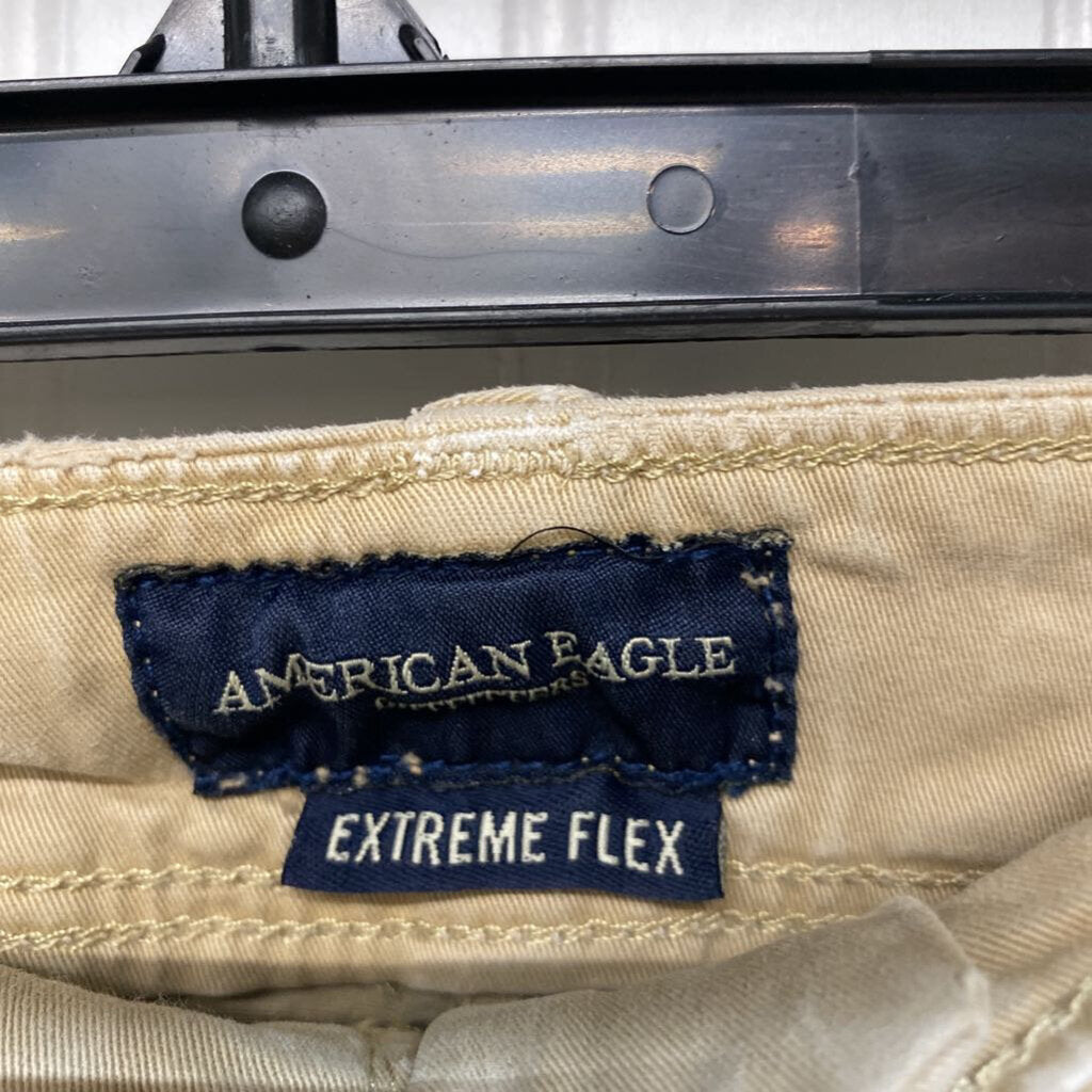 FLAT FRONT KHAKI PANTS