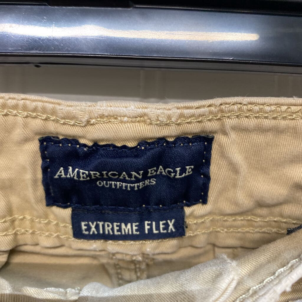FLAT FRONT KHAKI PANTS