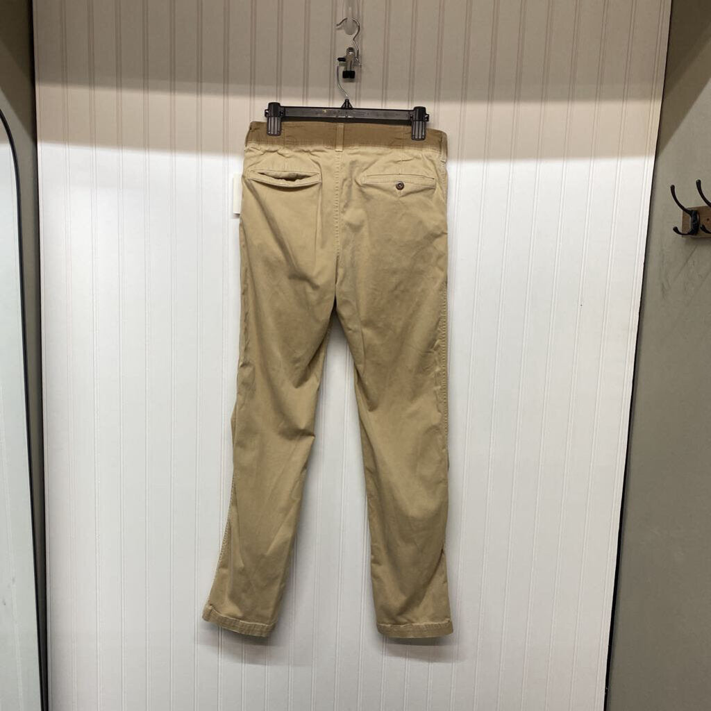 FLAT FRONT KHAKI PANTS