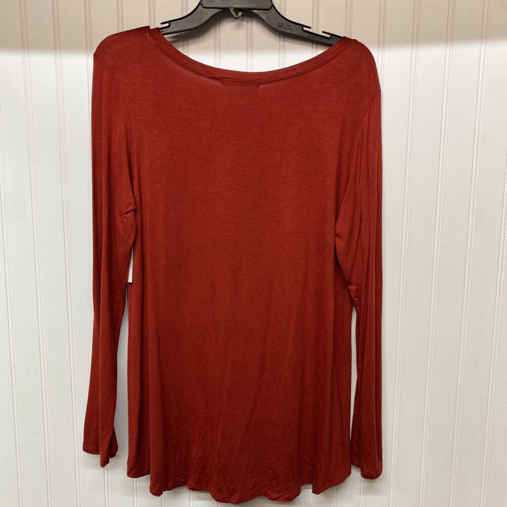 LONG SLEEVE KNIT TOP