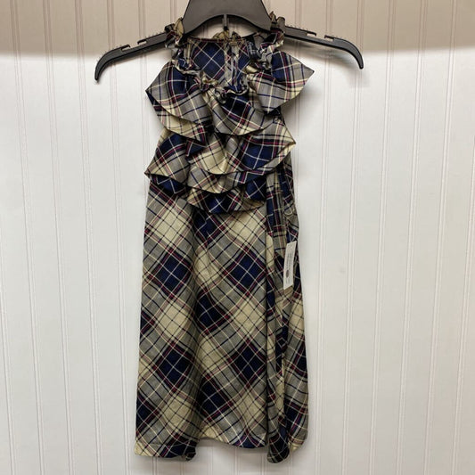 RUFFLED NECK TOP