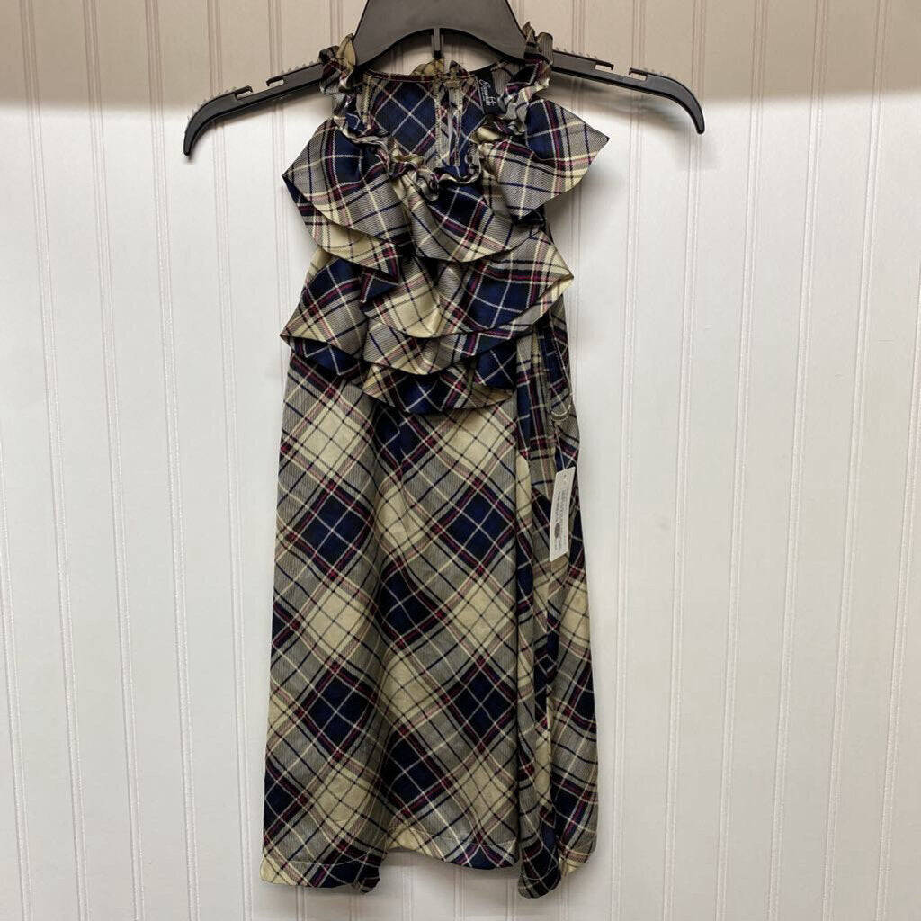 RUFFLED NECK TOP