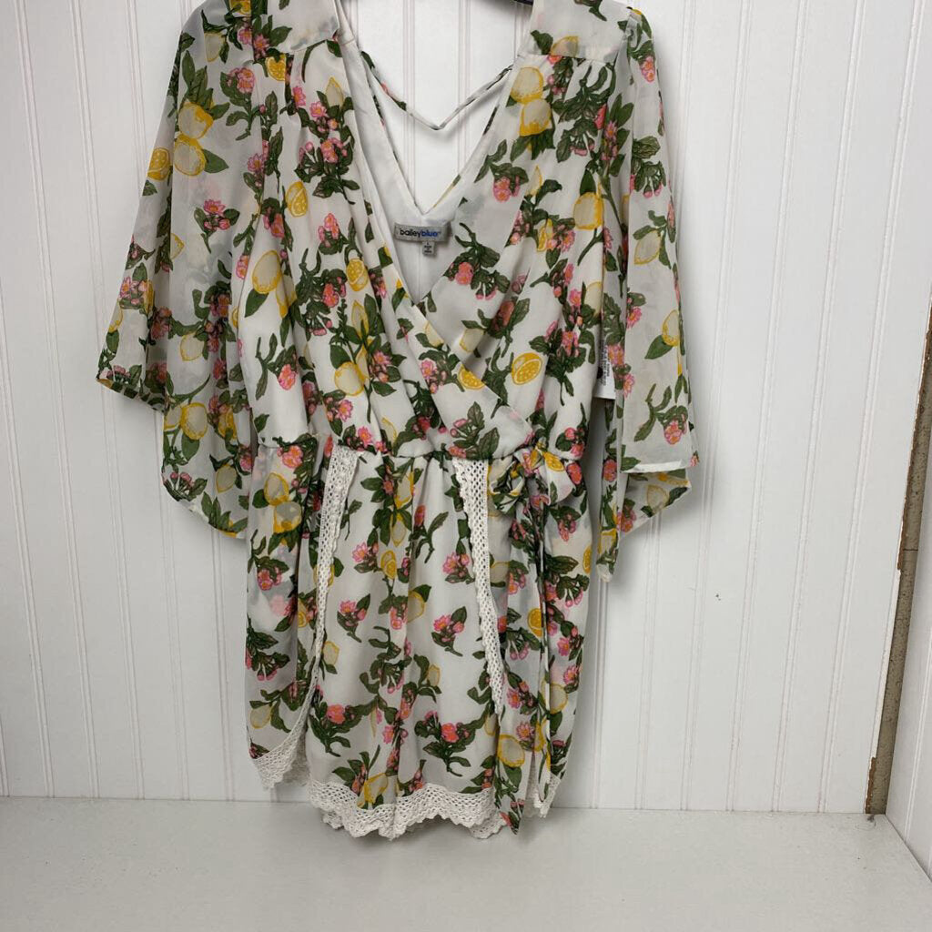 SHORT SLEEVED ROMPER