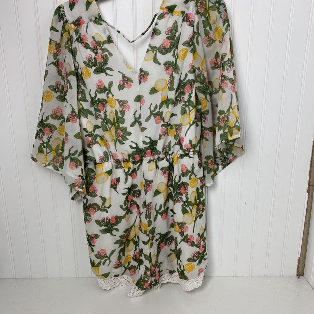 SHORT SLEEVED ROMPER