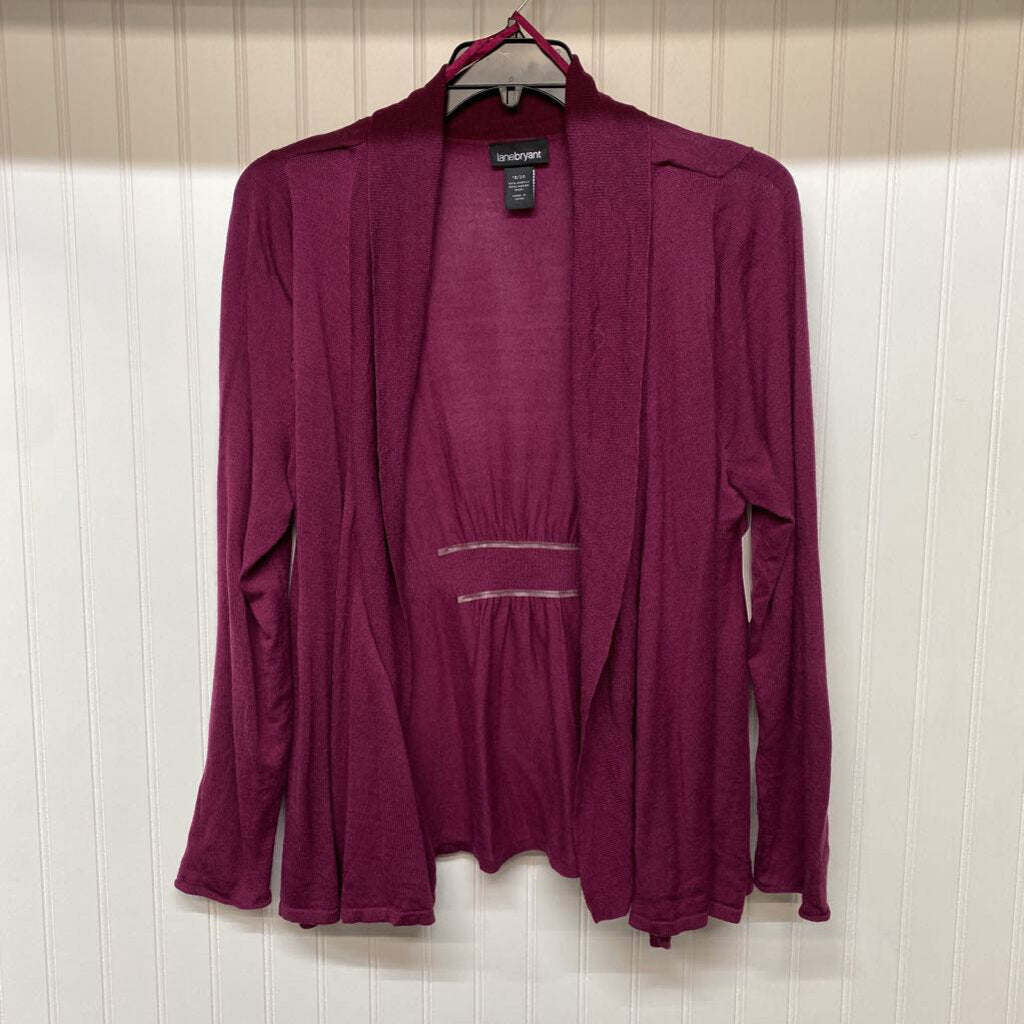 OPEN FRONT CARDIGAN