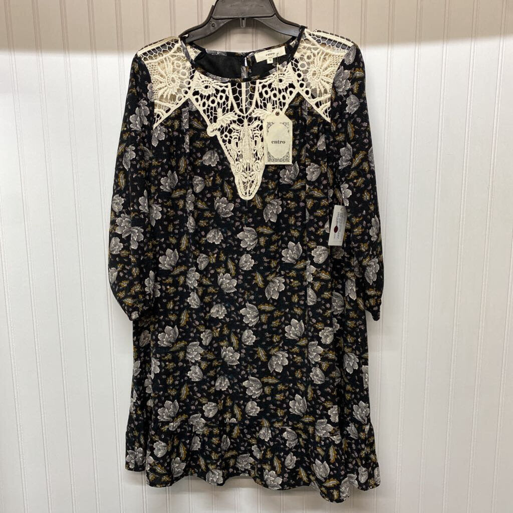 LONG SLEEVE SHORT DRESS