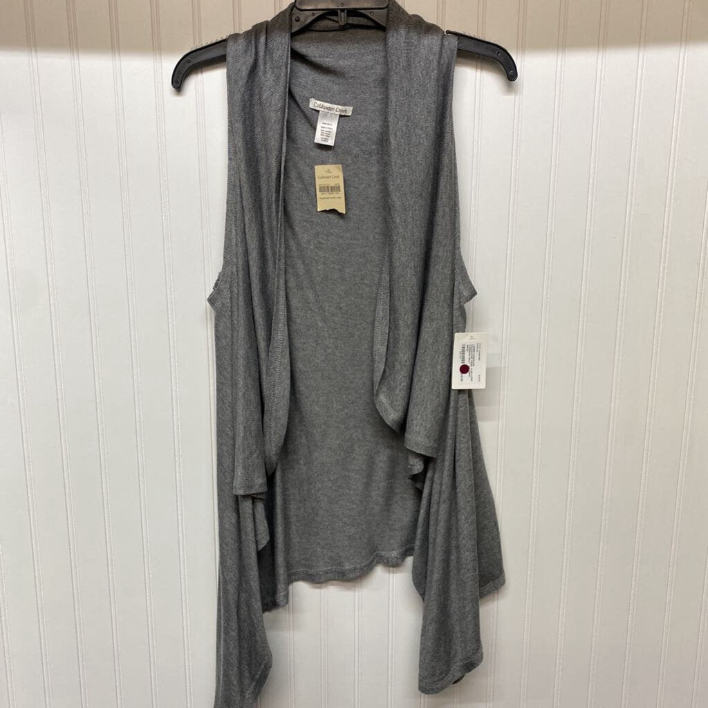 SLEEVLESS CARDIGAN