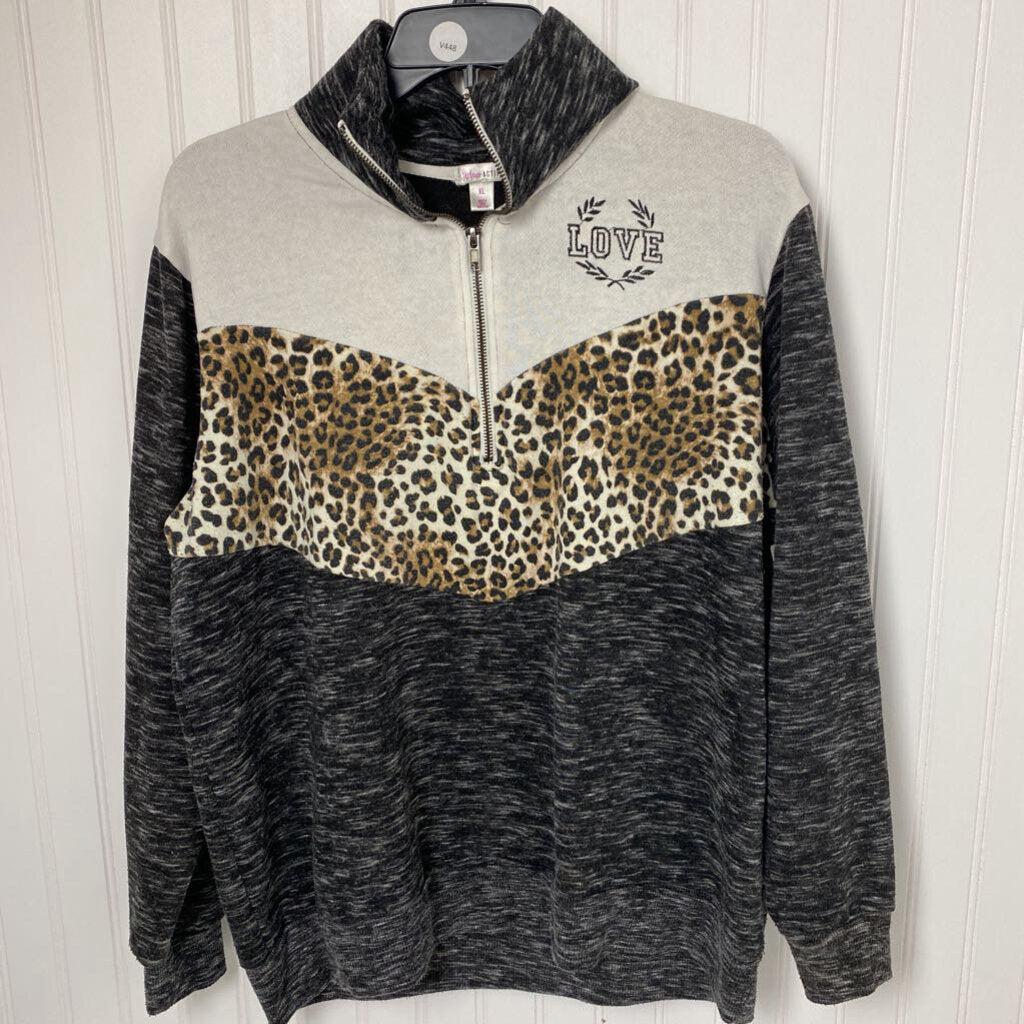 1/4 ZIP SWEATSHIRT
