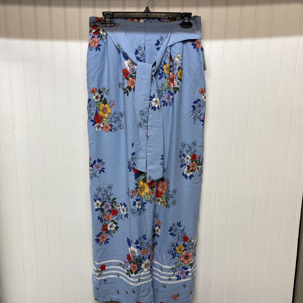 FLORAL PLAZO PANTS