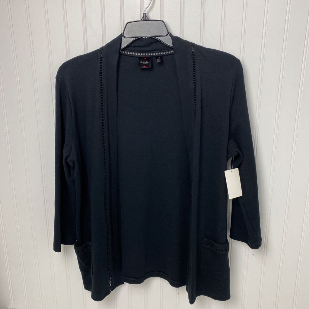 OPEN FRONT CARDIGAN
