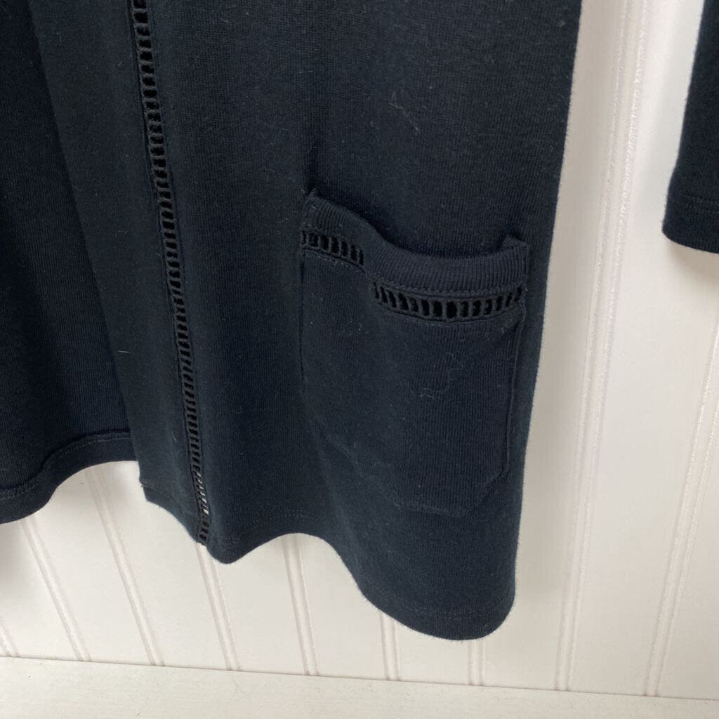 OPEN FRONT CARDIGAN