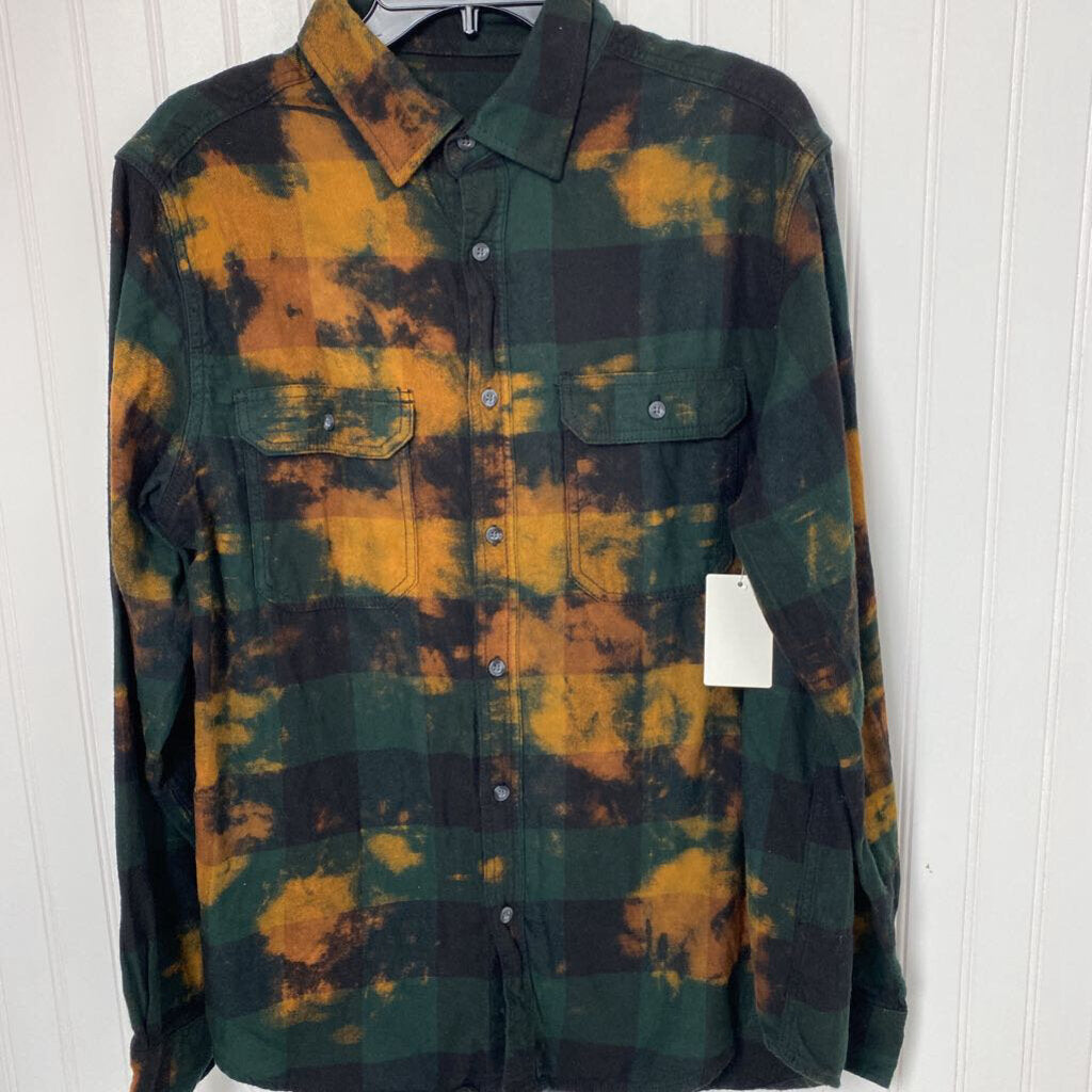 TYE DYE FLANNEL SHIRT