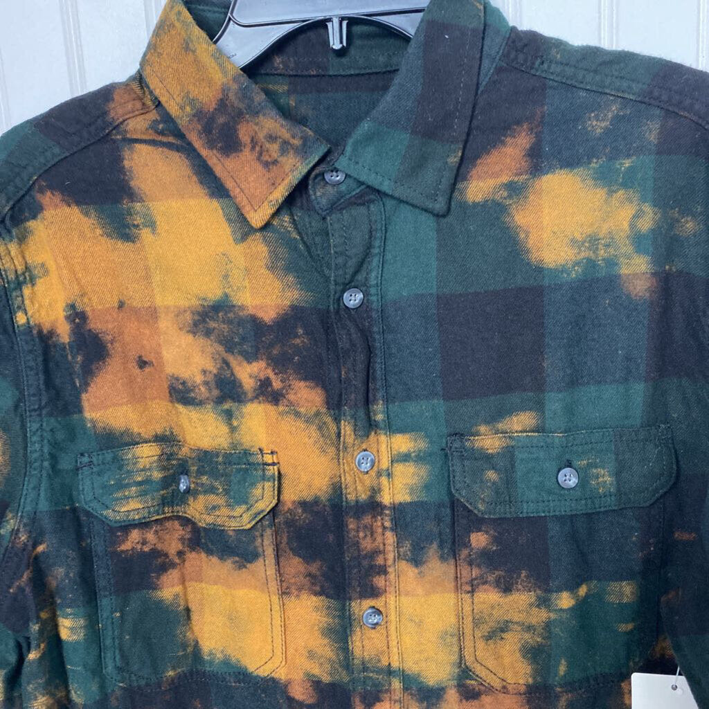 TYE DYE FLANNEL SHIRT