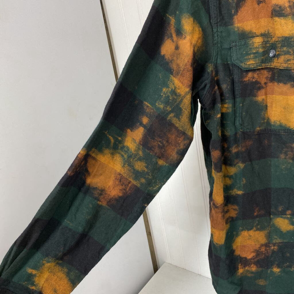 TYE DYE FLANNEL SHIRT